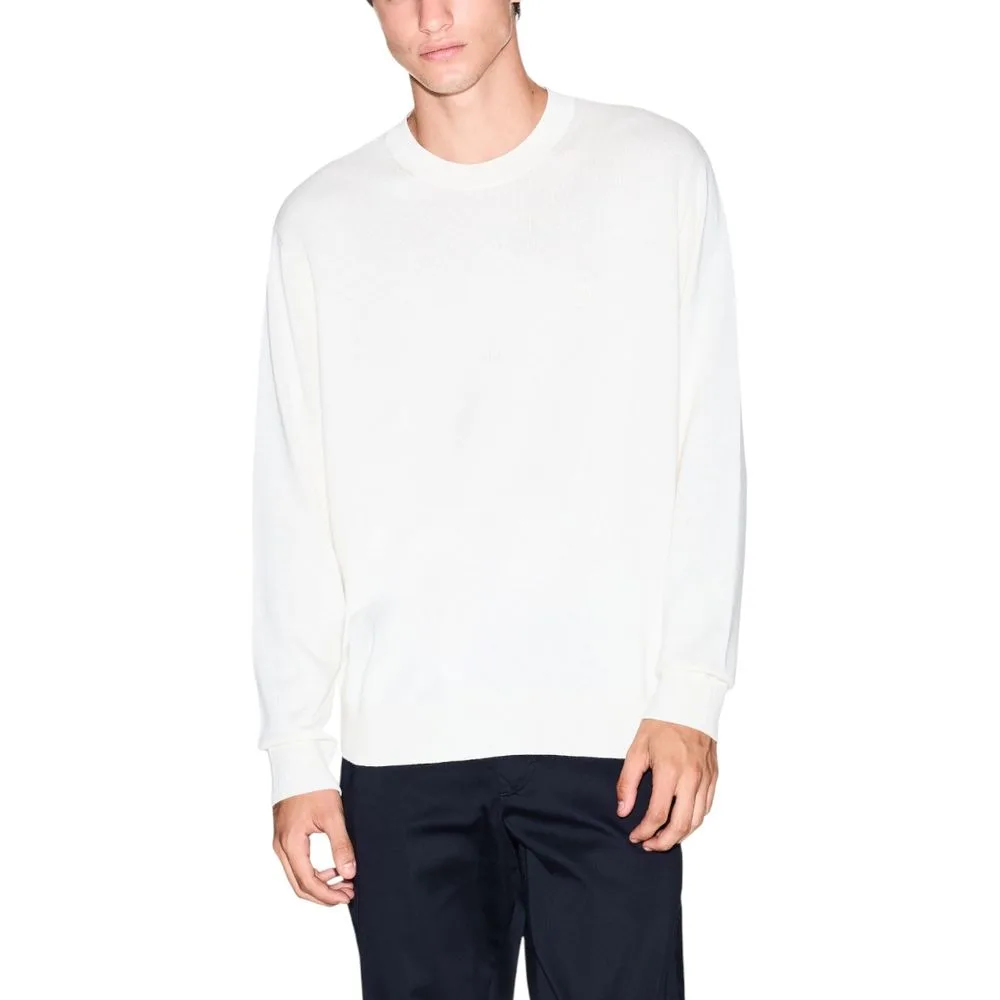 Cream Viscose Sweatshirt