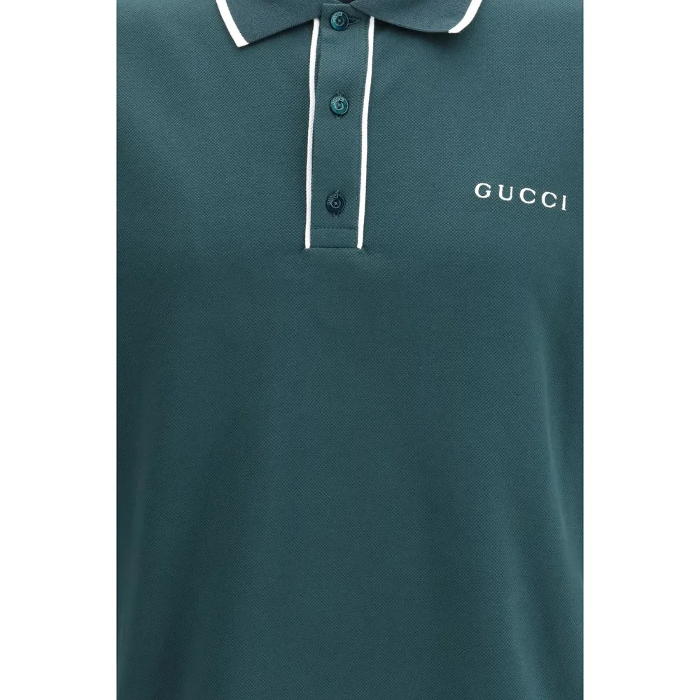 Bicolor Cotton Polo Shirt - Image 3