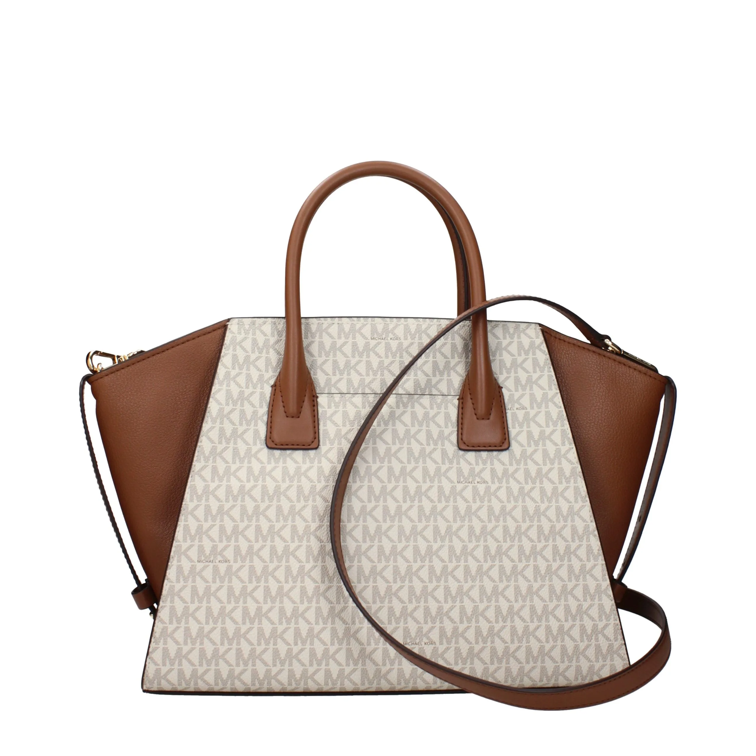 Beige Fabric Handbag - Image 3