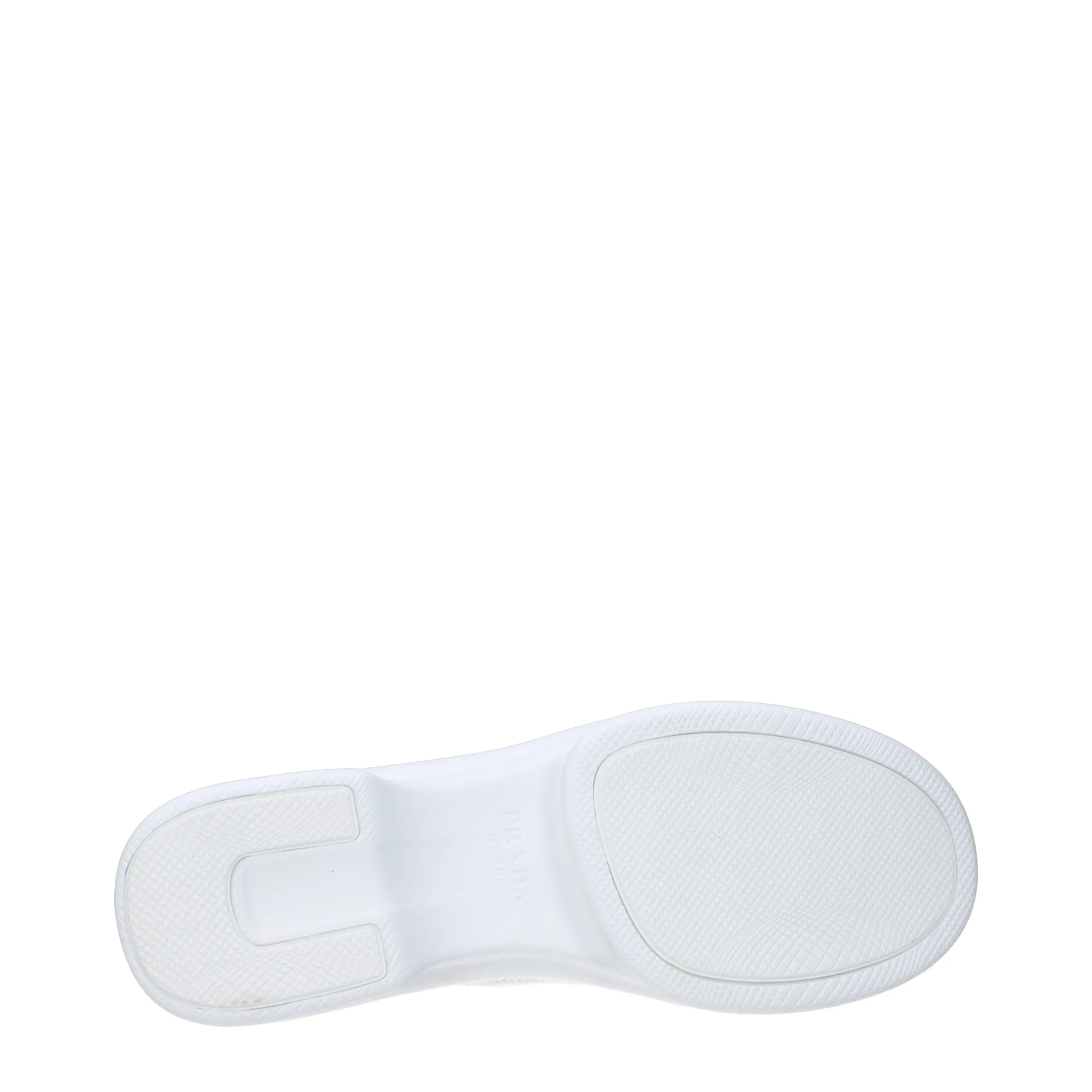 White Fabric Low Top Sneakers - Image 5
