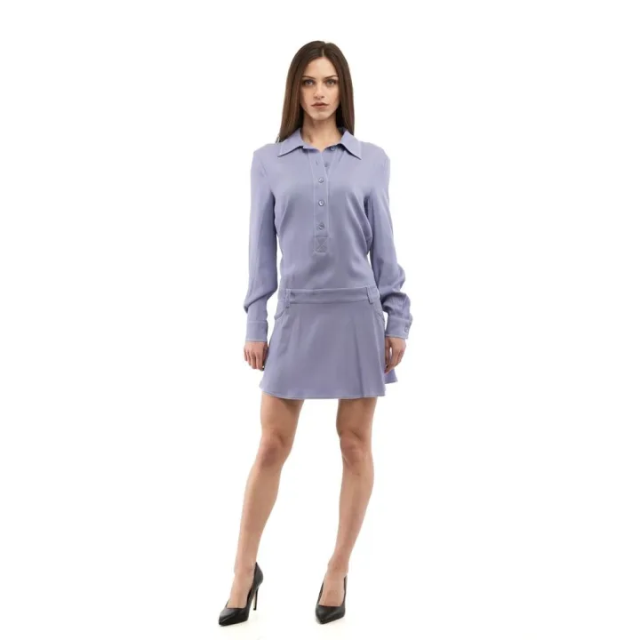 Multicolor Marabou Casual Dress