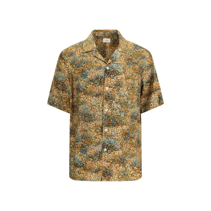 Multicolor Viscose Pattern Shirt