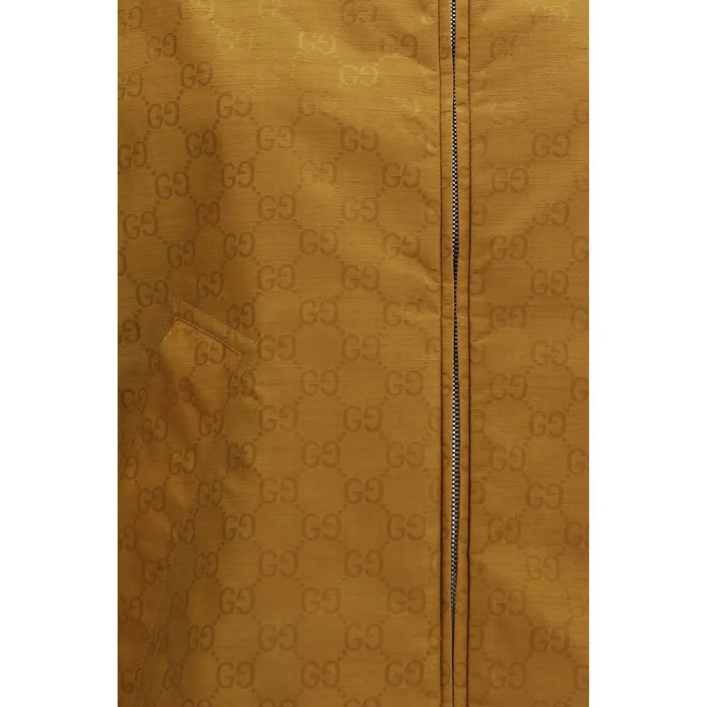 Beige Nylon Shell Jacket - Image 3