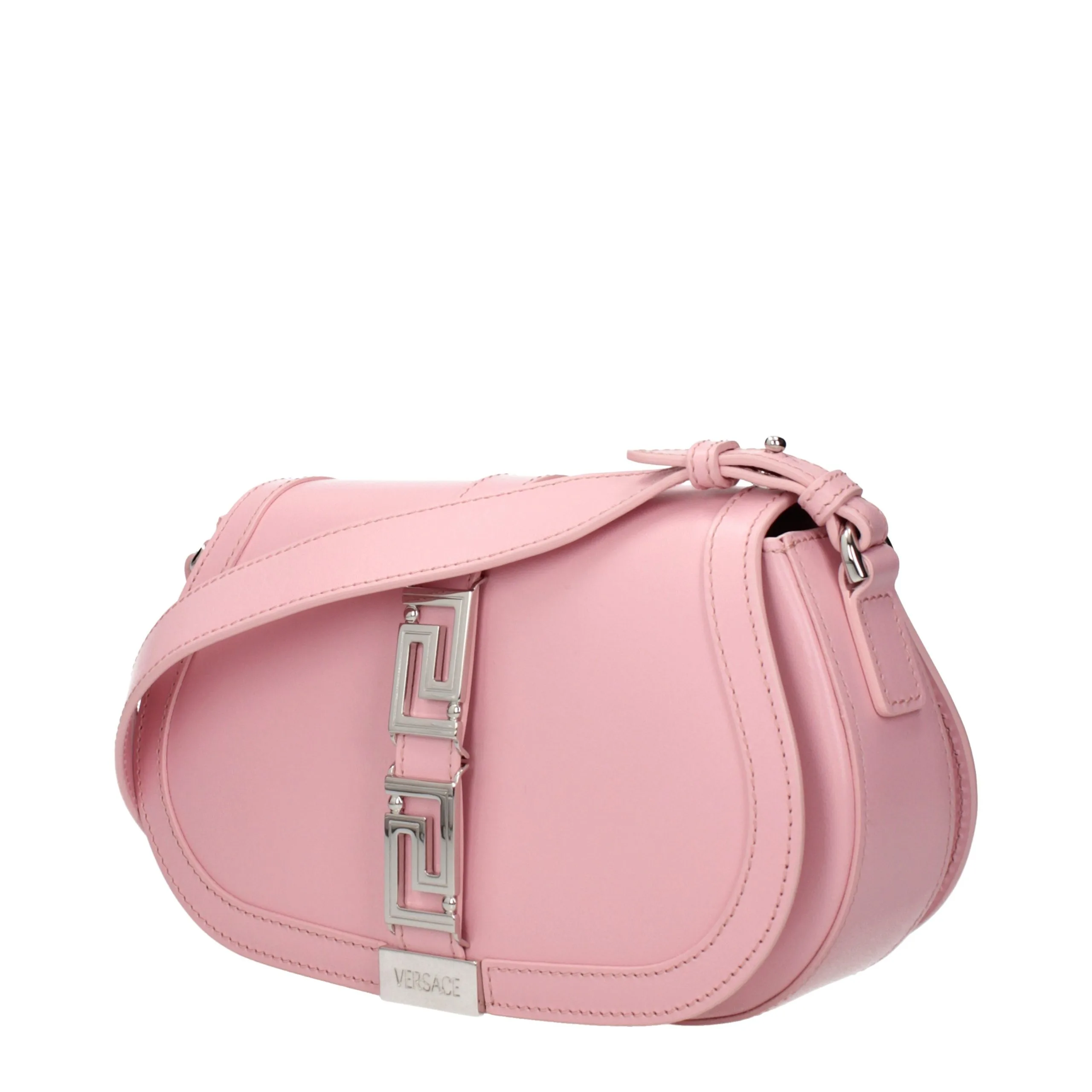 Pink Leather Shoulder Bag - Image 2