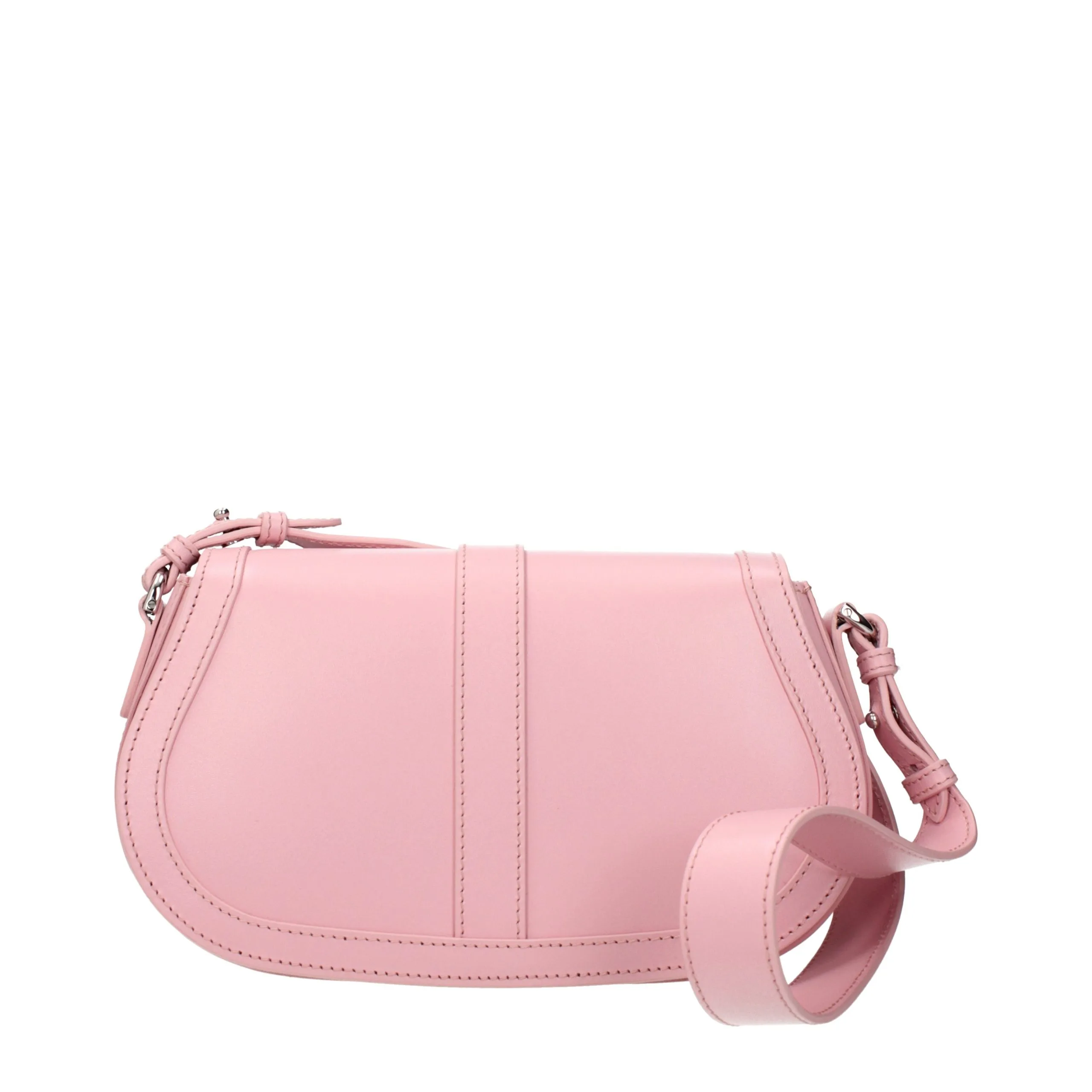 Pink Leather Shoulder Bag - Image 4