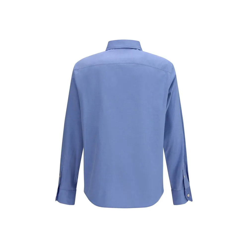 Blue Cotton Shirt - Image 2
