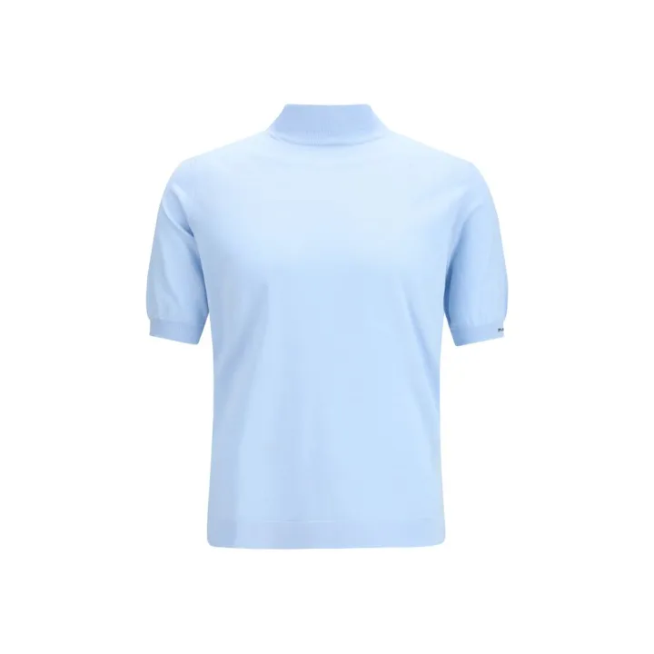 Blue Cotton Sweatshirt