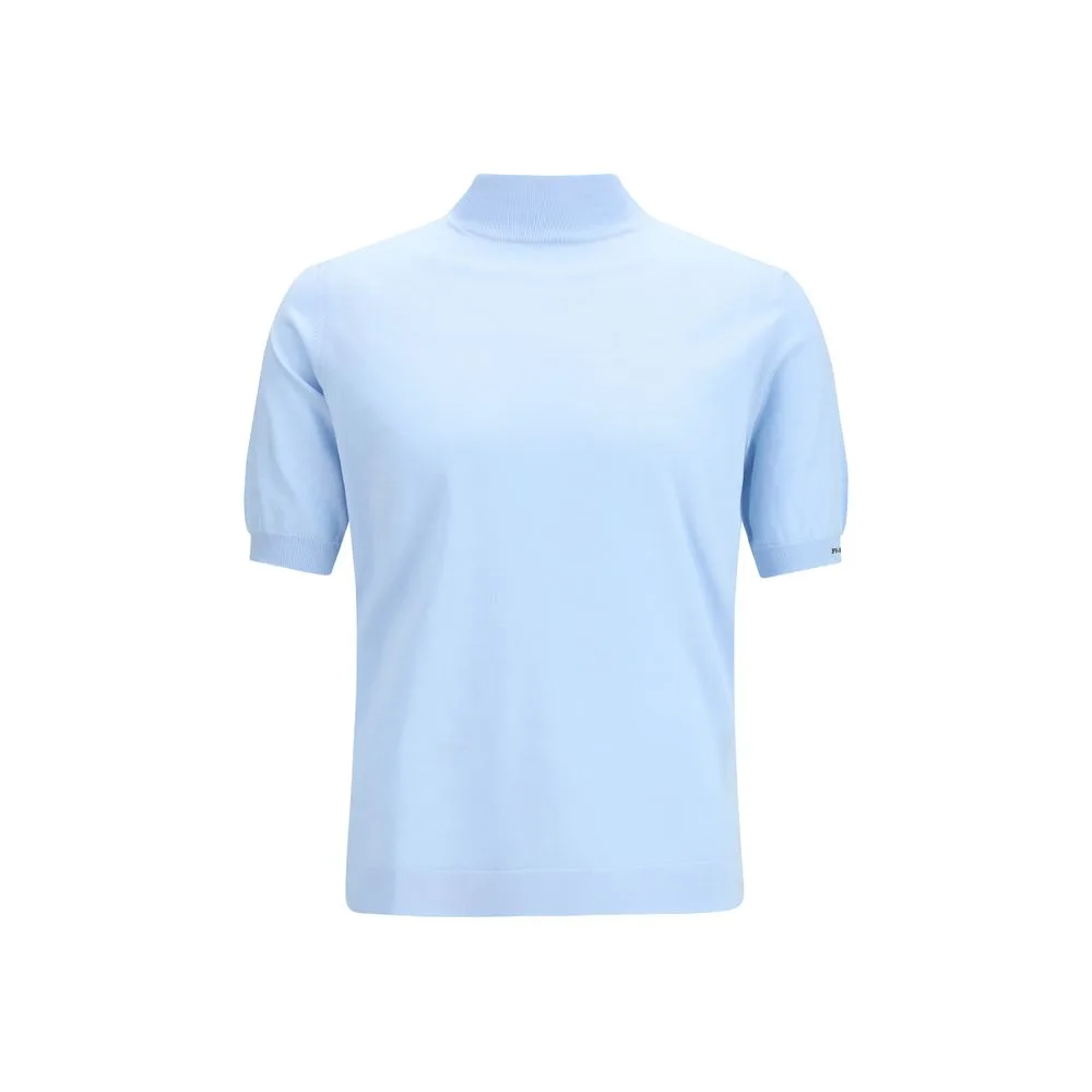 Blue Cotton Sweatshirt