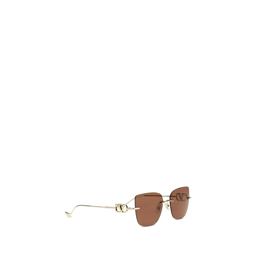 Brown Metal Sunglasses - Image 2