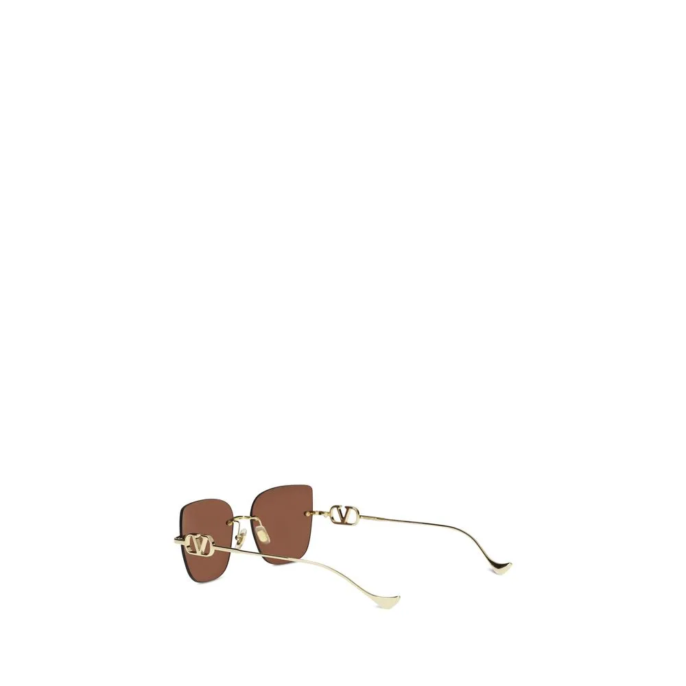 Brown Metal Sunglasses - Image 3