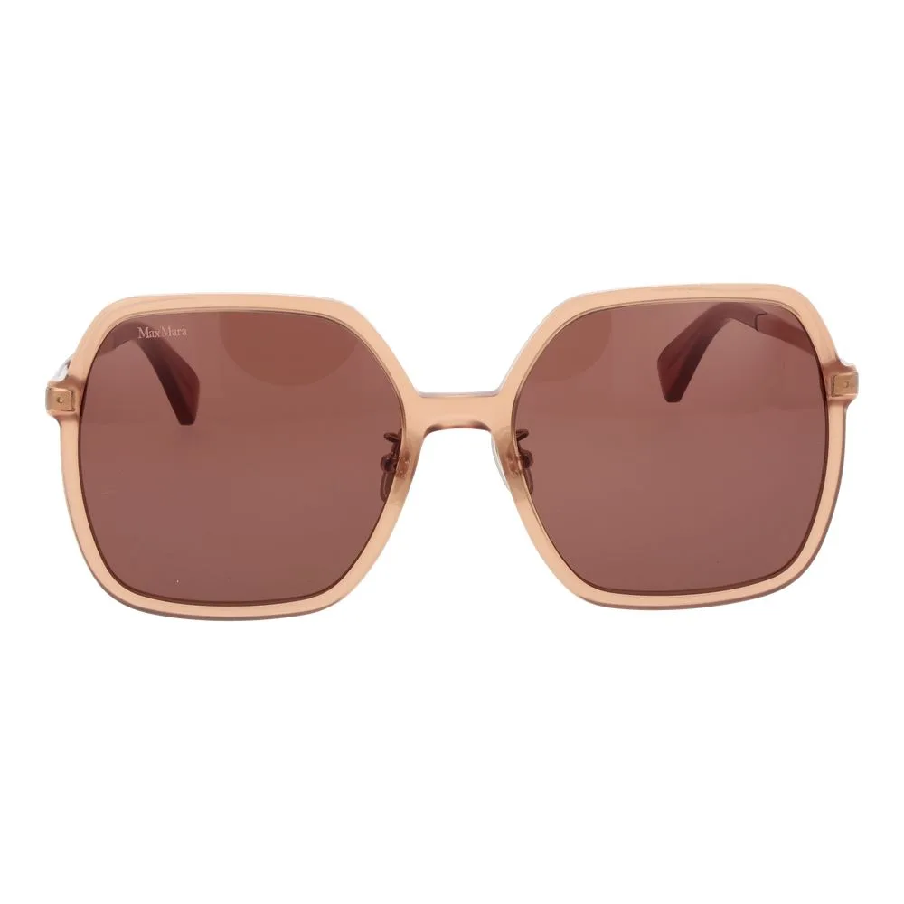 Orange Acetate Sunglasses - Image 2
