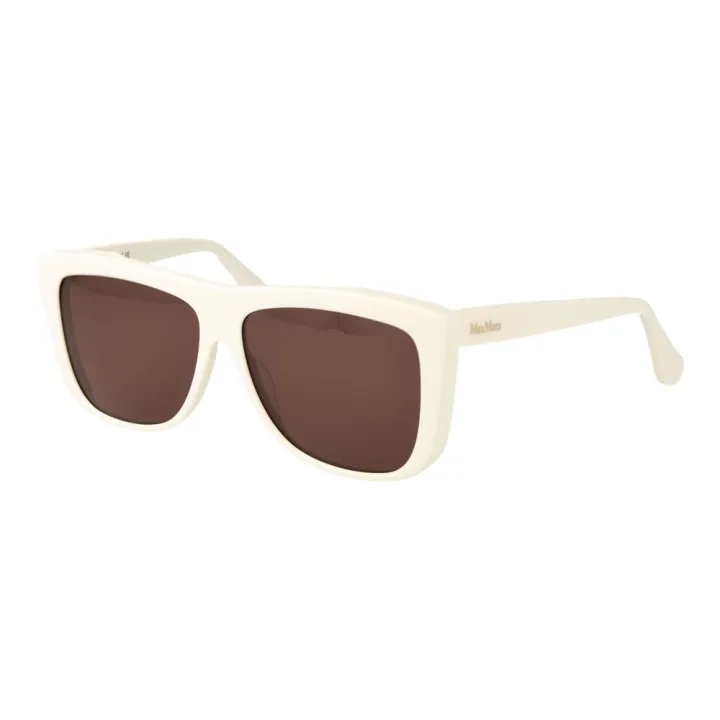 White Acetate Sunglasses