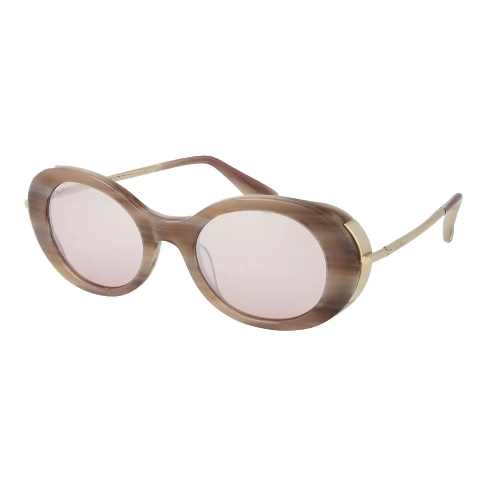 Beige Acetate Sunglasses