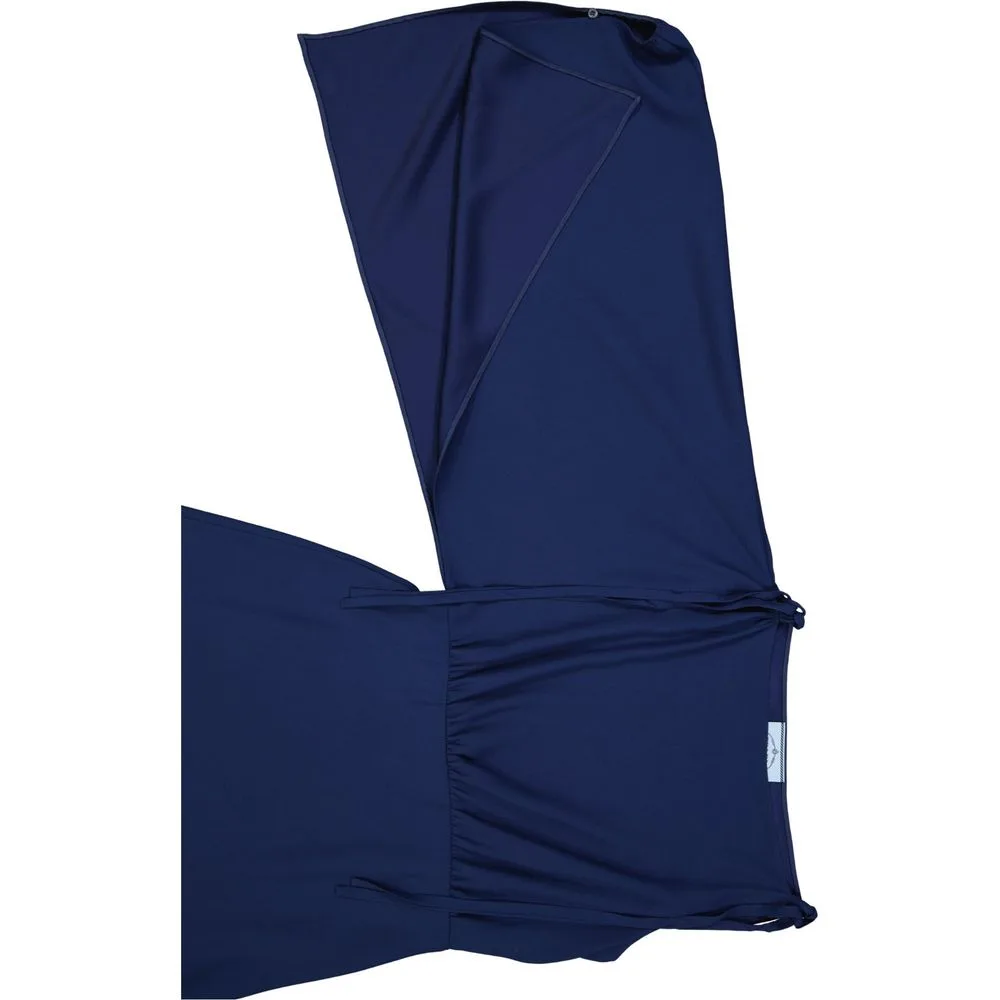 Blue Acetate Cocktail Dress - Image 3