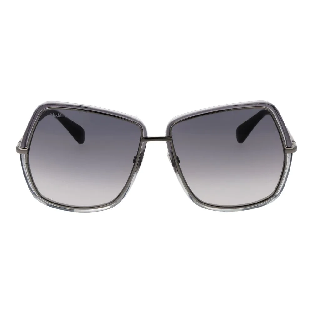 Gray Metal Sunglasses - Image 2