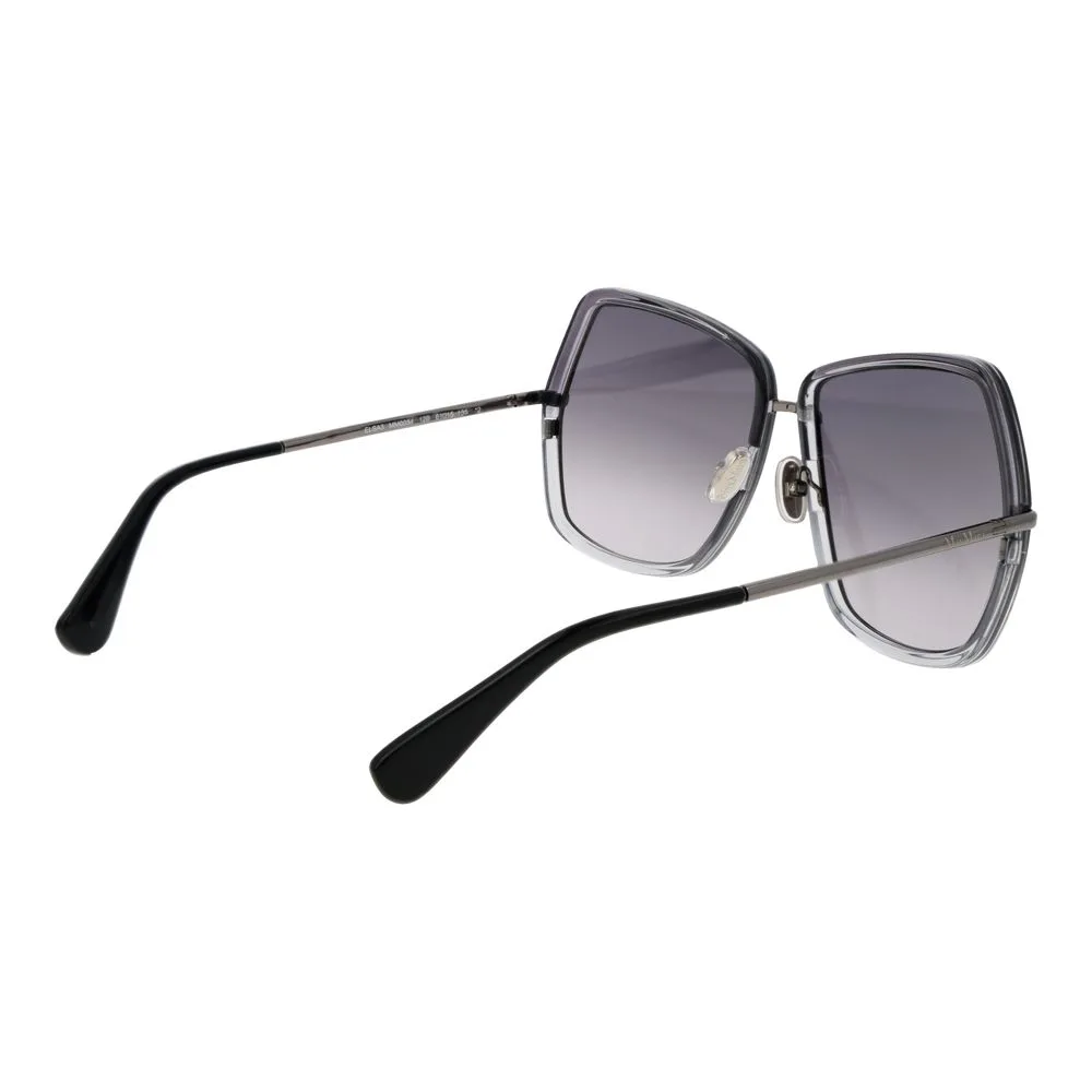 Gray Metal Sunglasses - Image 3