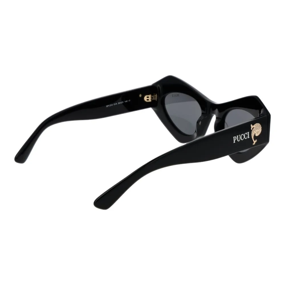 Black Plastic Sunglasses - Image 3