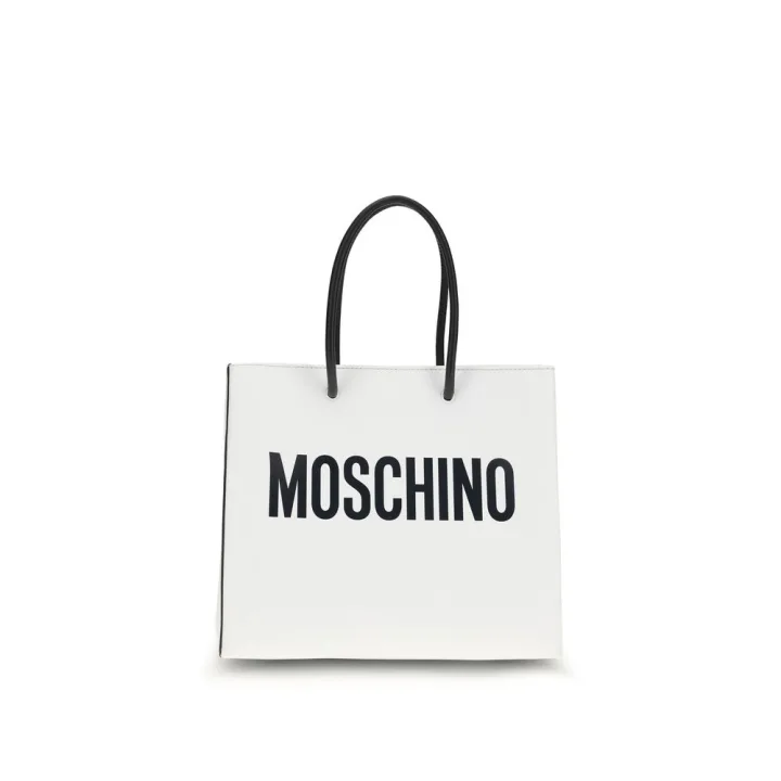 White Calf Leather Bos Taurus Handbag