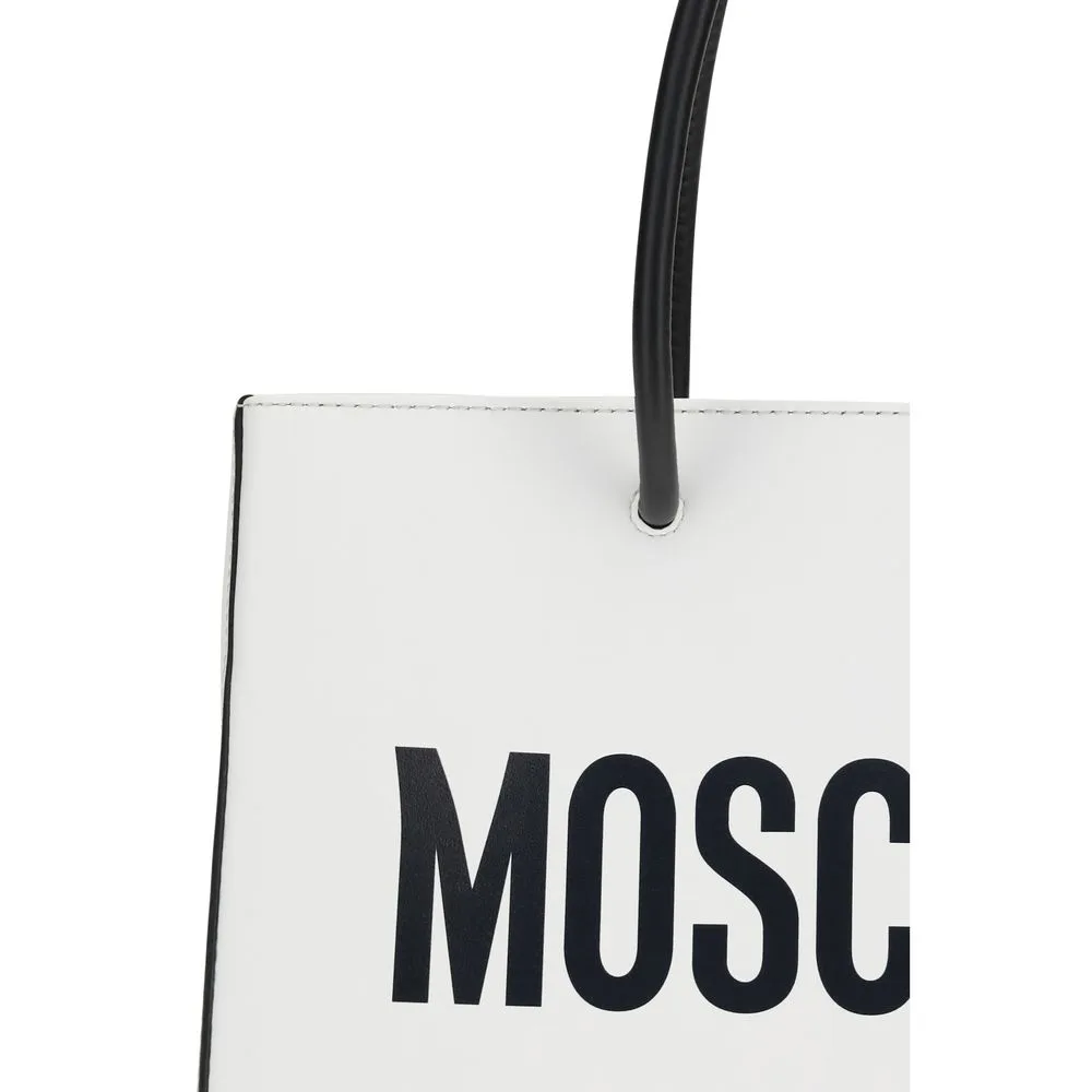 White Calf Leather Bos Taurus Handbag - Image 4