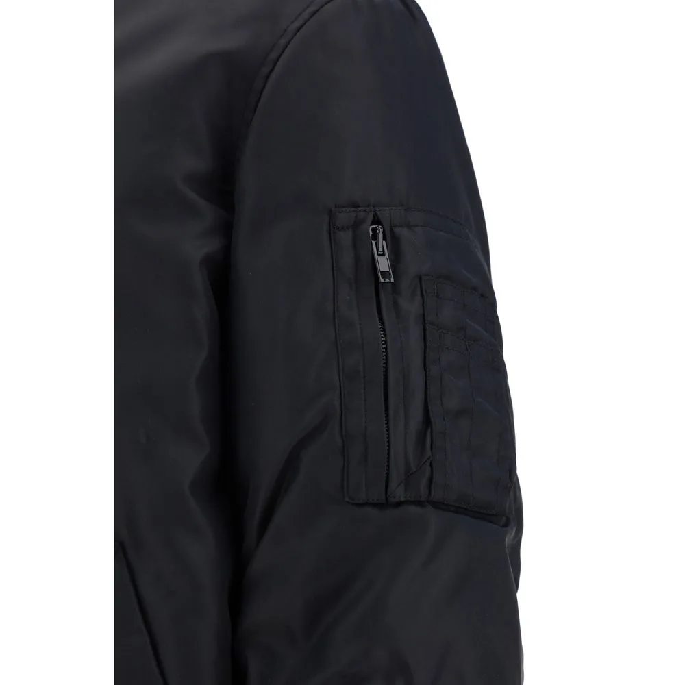 Black Polyamide Bomber - Image 3