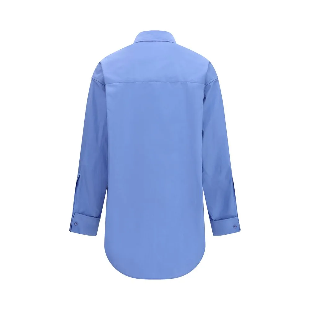 Blue Cotton Shirt - Image 2