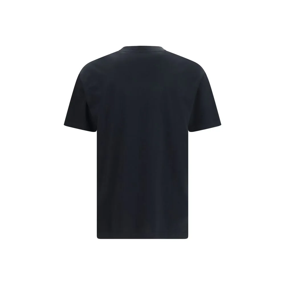 Black Cotton T-Shirt - Image 2