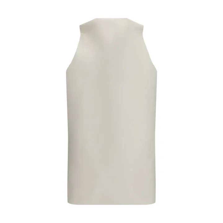 Beige Wool Oves Aries Casual Dress