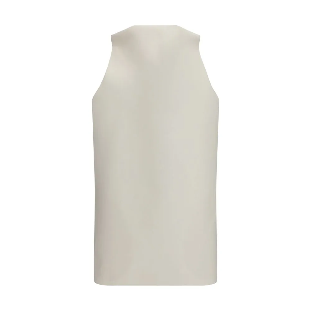 Beige Wool Oves Aries Casual Dress
