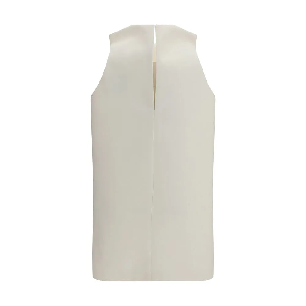 Beige Wool Oves Aries Casual Dress - Image 2