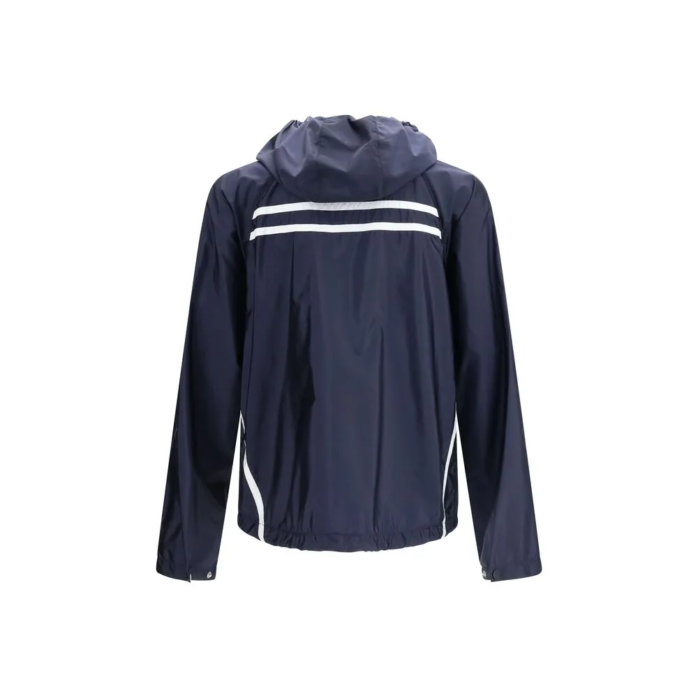 Blue Nylon Shell Jacket - Image 2