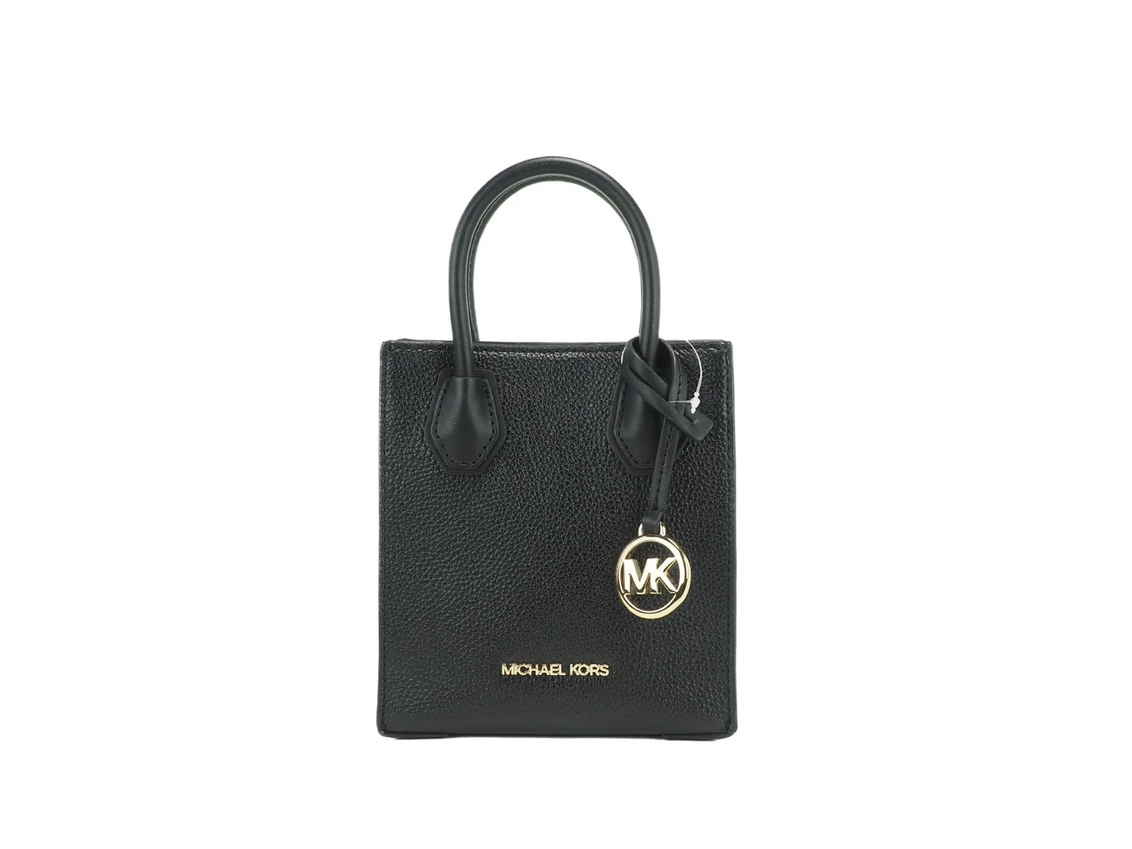 Michael Kors Women's Leather XS Mercer Crossbody Black Solid
