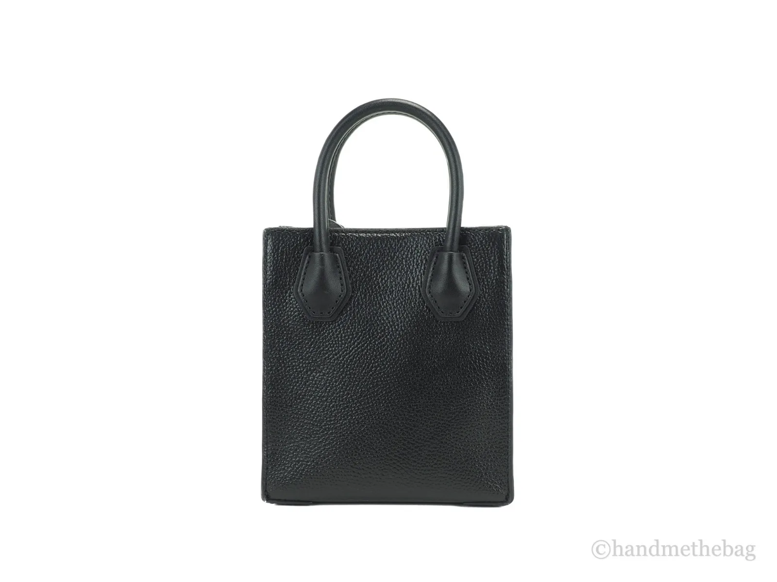 Michael Kors Women's Leather XS Mercer Crossbody Black Solid - Image 2