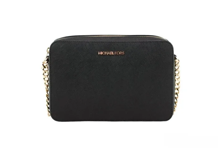Michael Kors East West Crossbody Bag (Black/Gold)