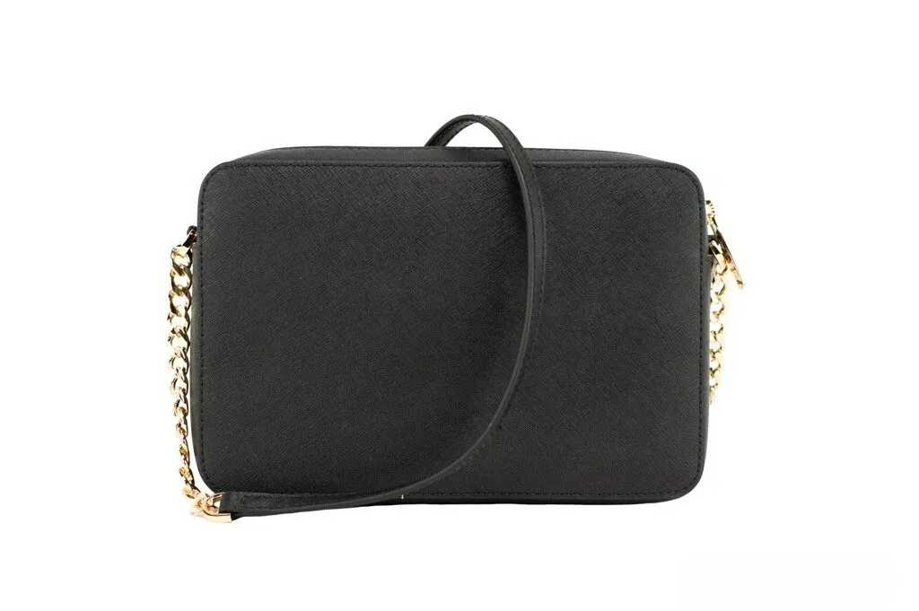 Michael Kors East West Crossbody Bag (Black/Gold) - Image 2