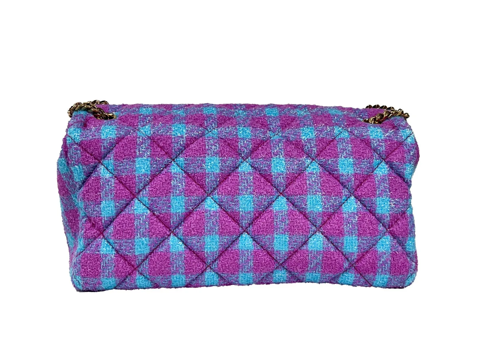 Versace Wool Lurex Medium Shoulder Crossbody Bag - Image 3