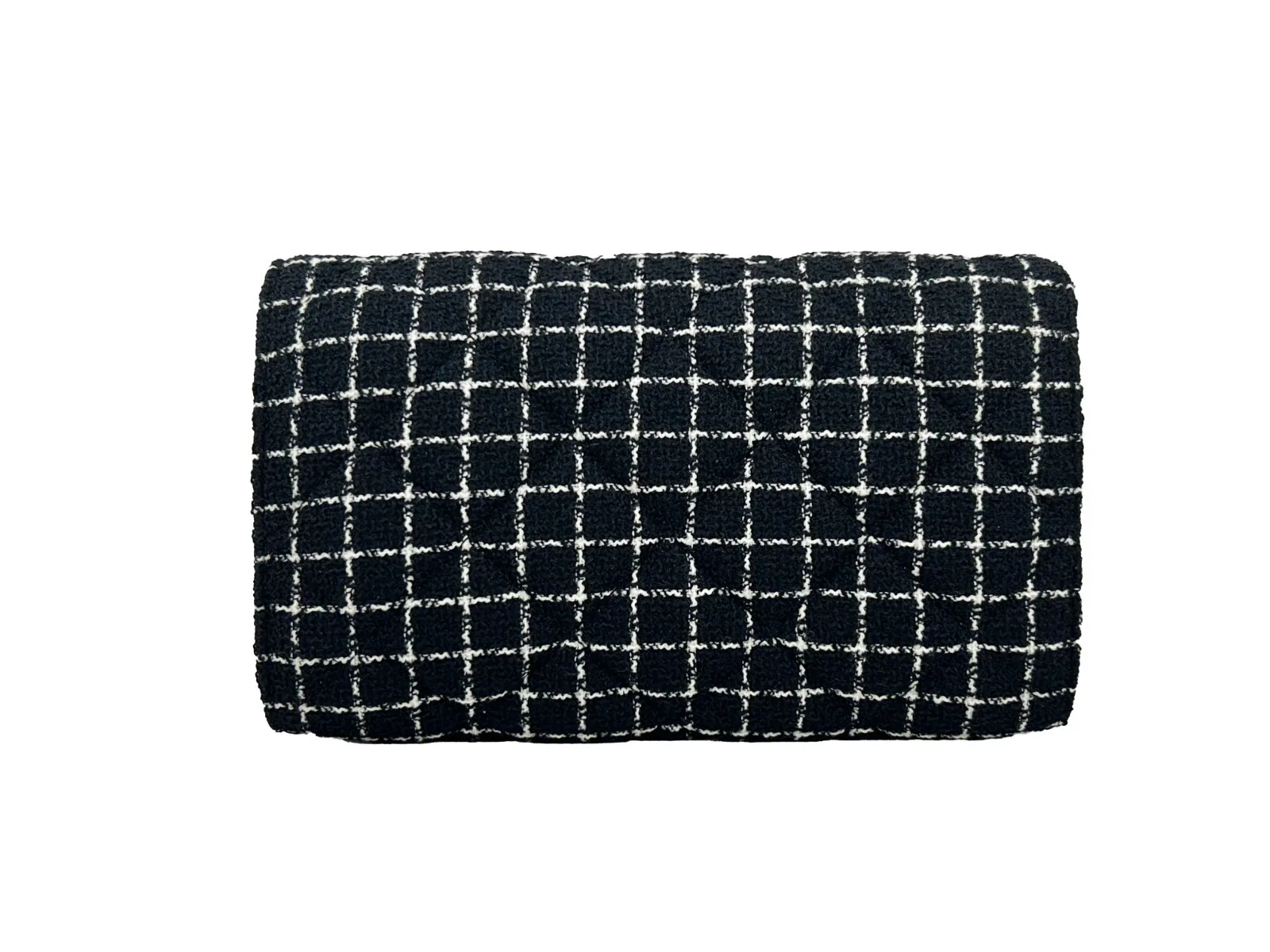 Versace Wallet On A Chain Fabric Black Crossbody Bag - Image 3