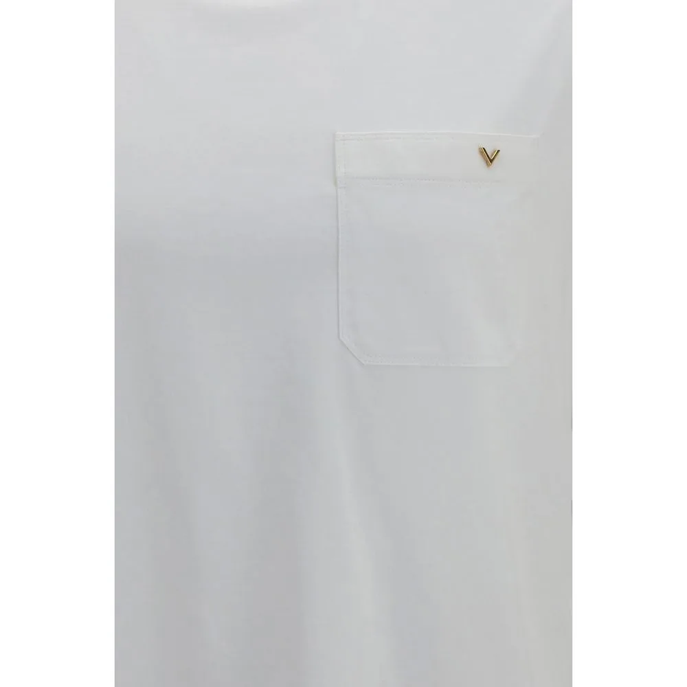 White Cotton T-Shirt - Image 3