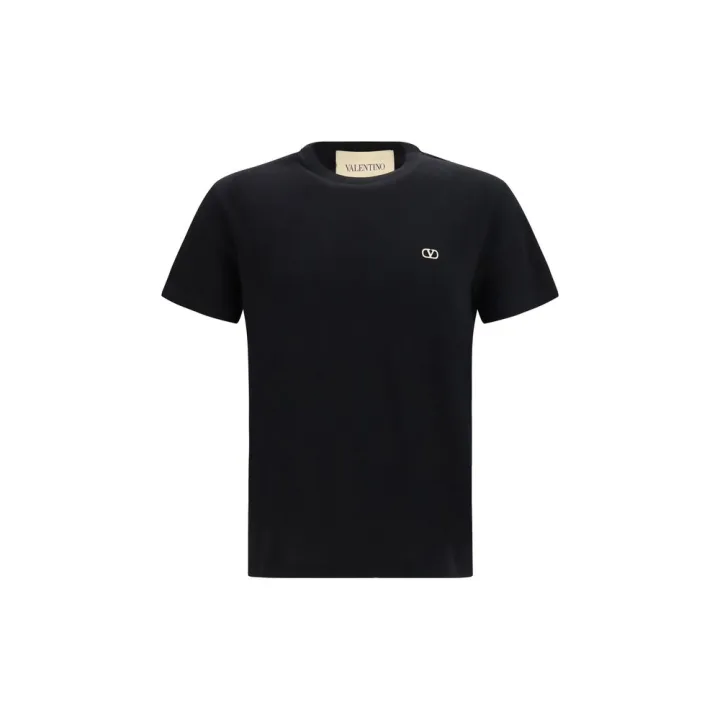 Black Cotton T-Shirt