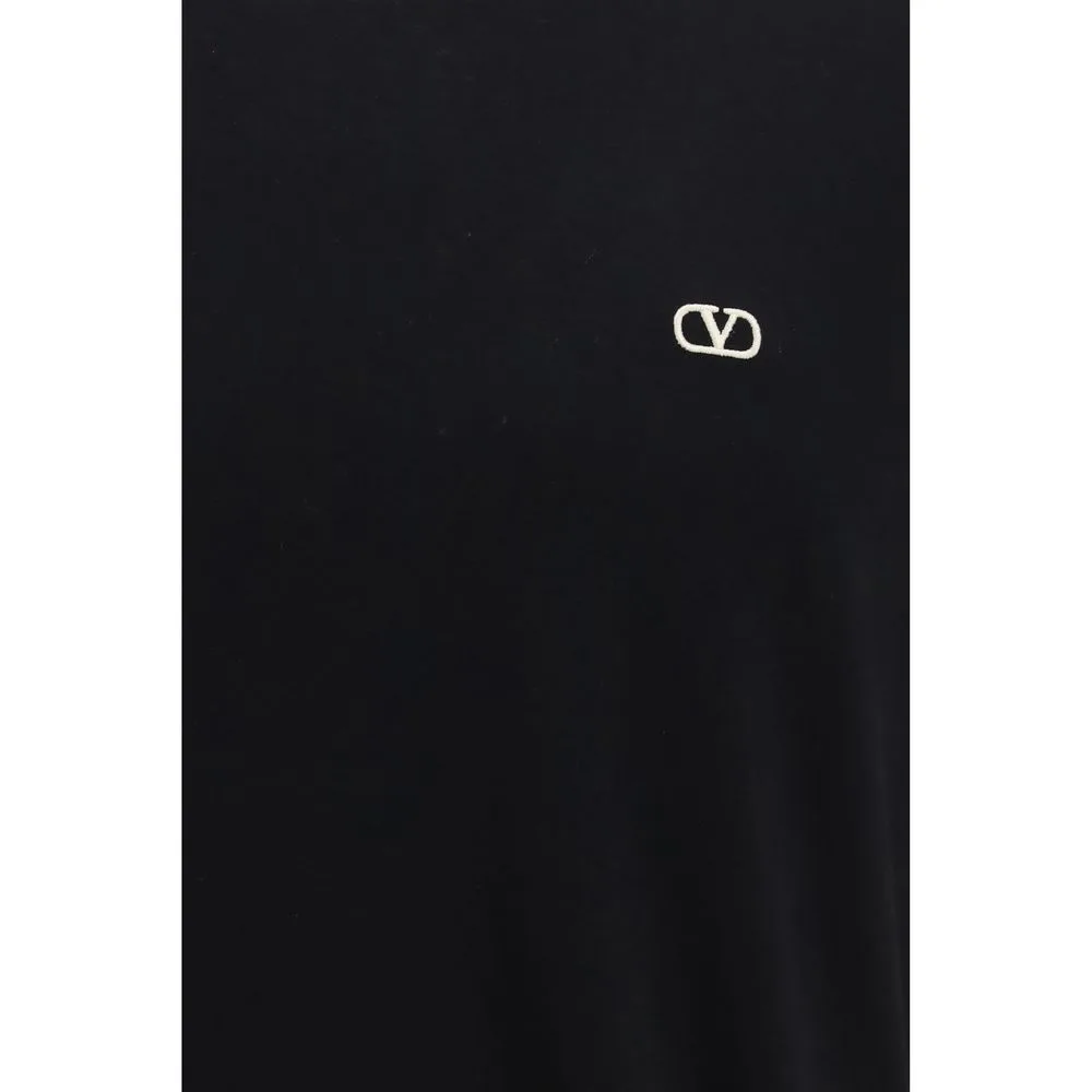 Black Cotton T-Shirt - Image 3