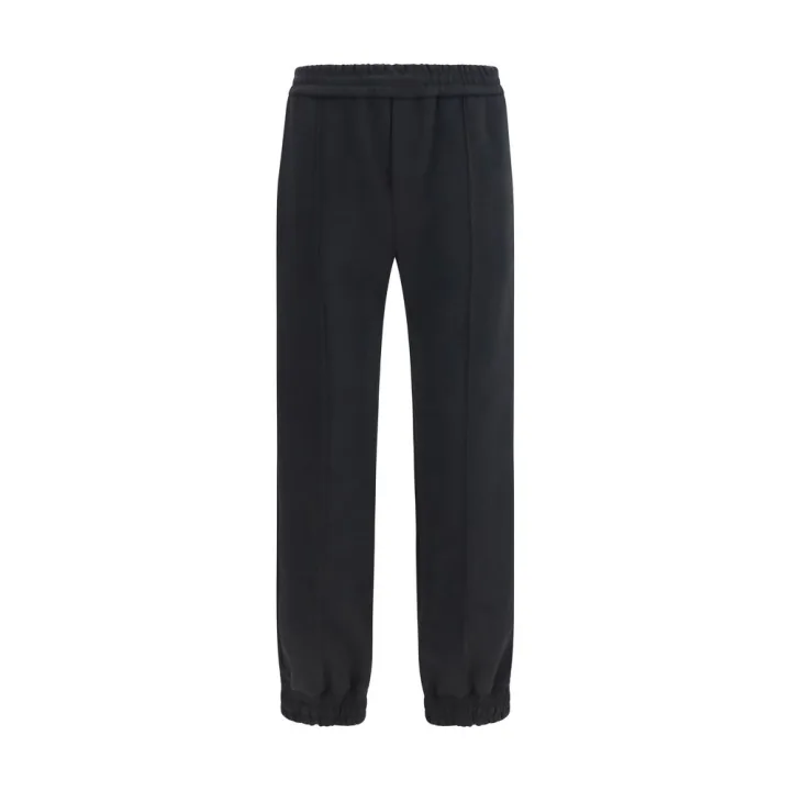 Black Cotton Joggers (Workout Pants)