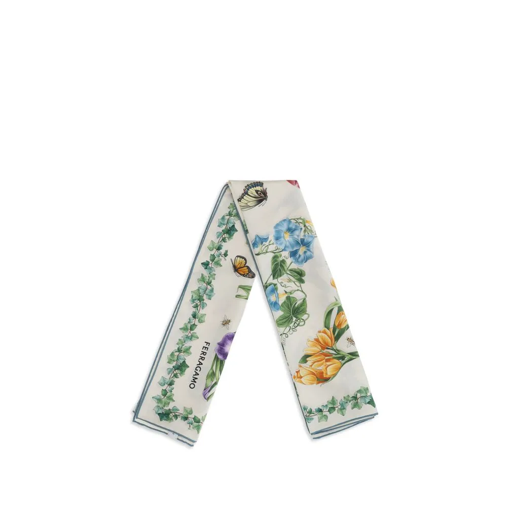 Multicolor Silk Scarf - Image 2