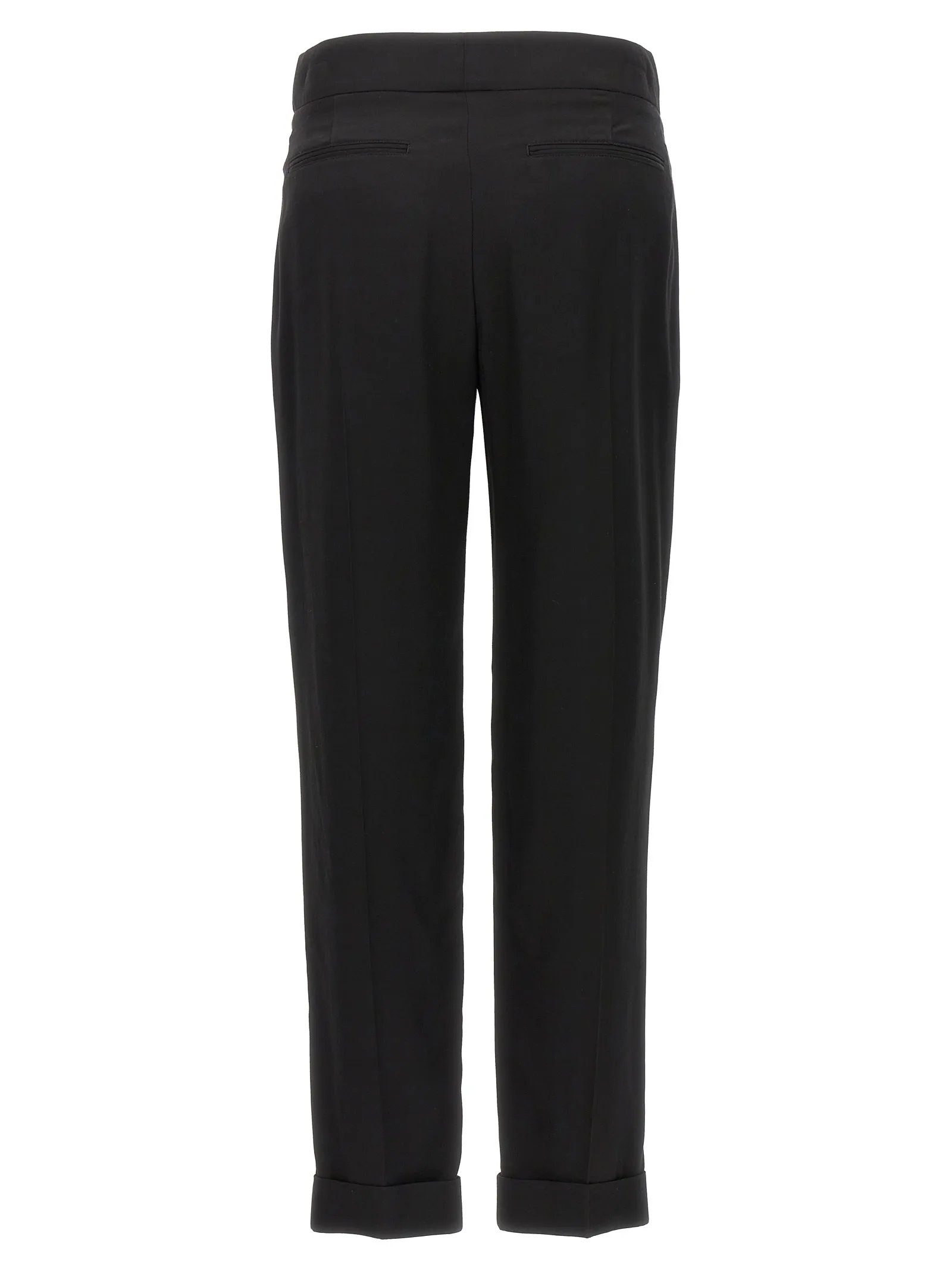 Black Viscose Dress Pants - Image 2