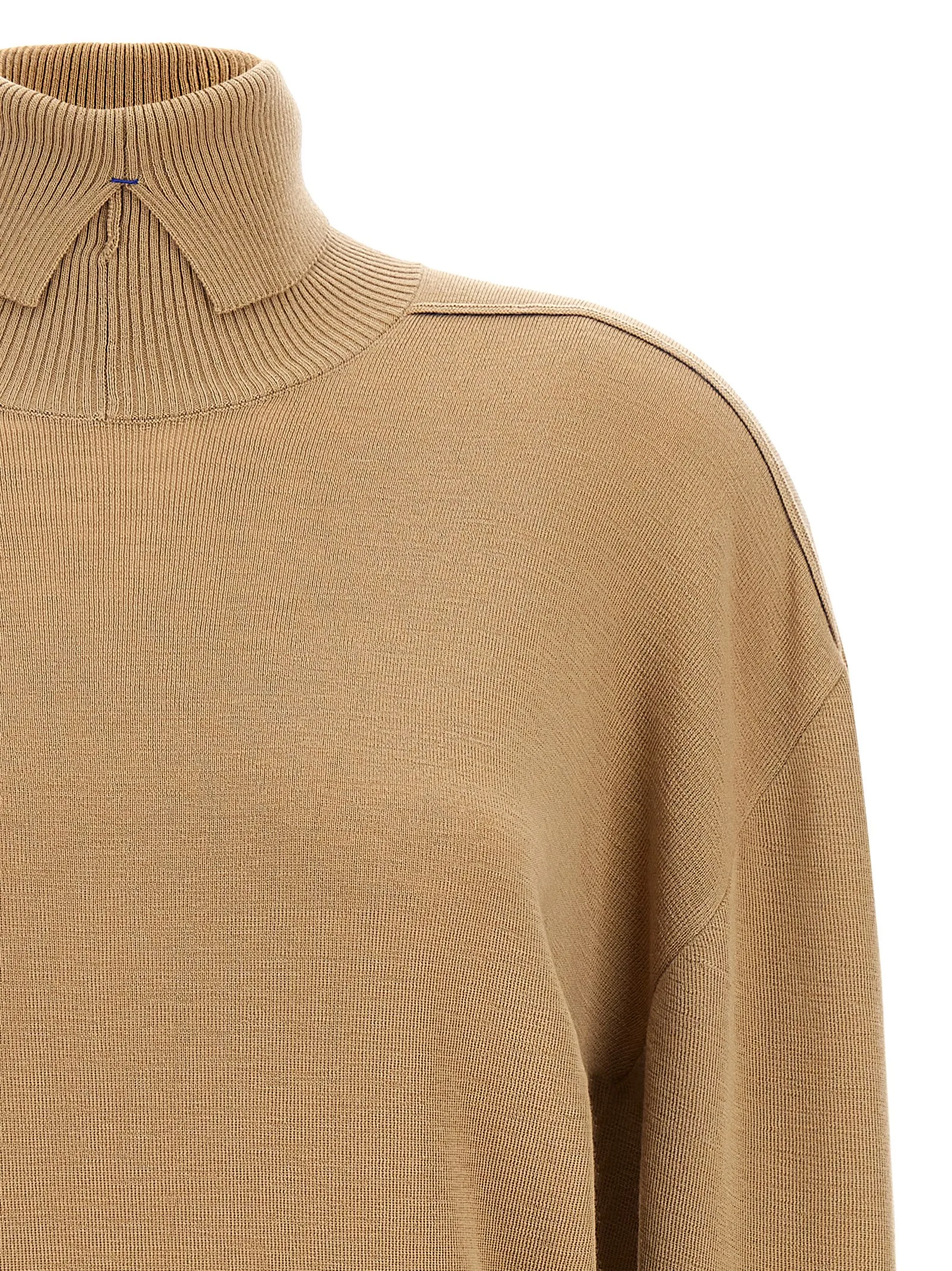 Beige Wool Cardigan - Image 3
