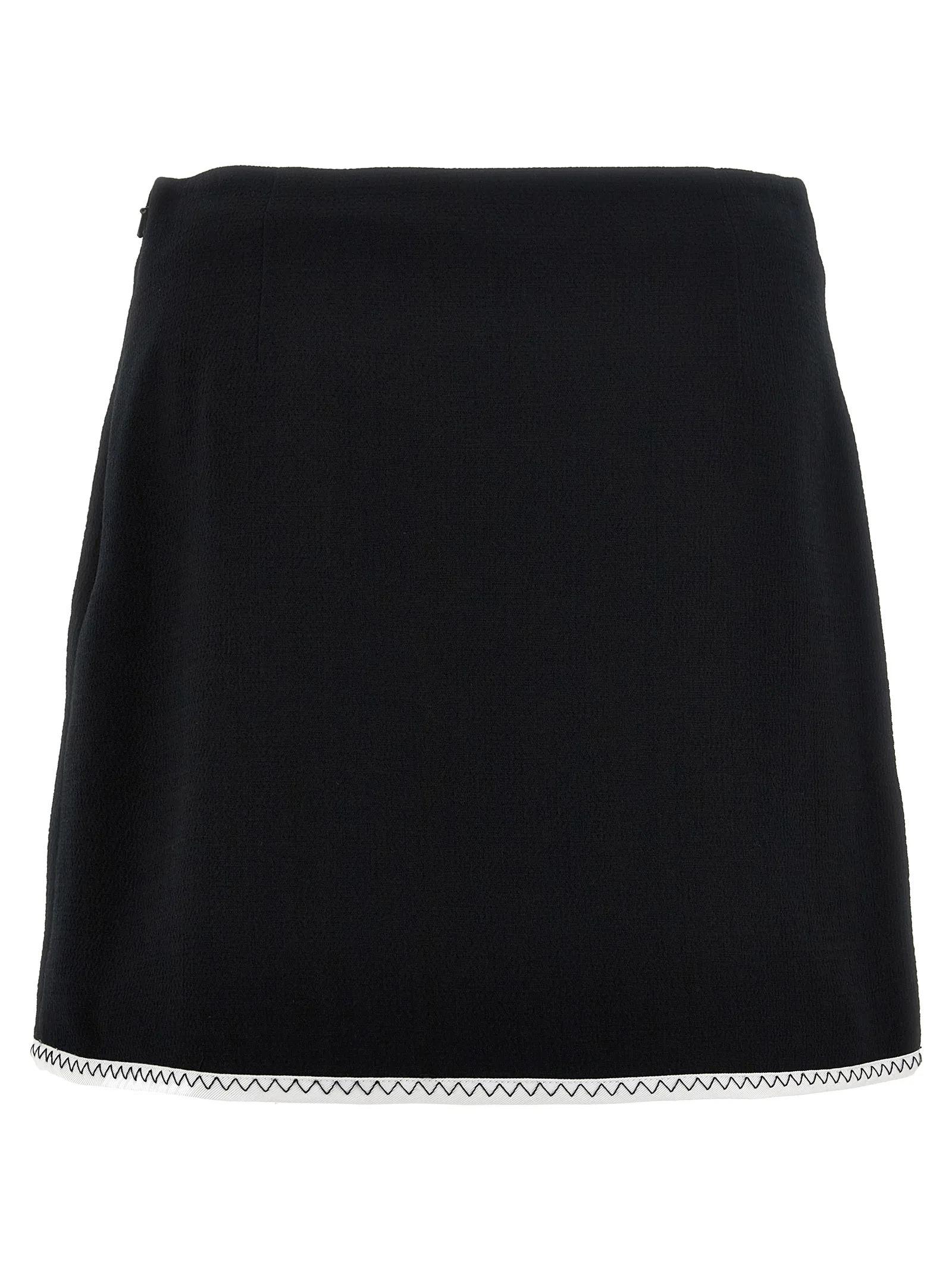 Bicolor Viscose Long Skirt - Image 2
