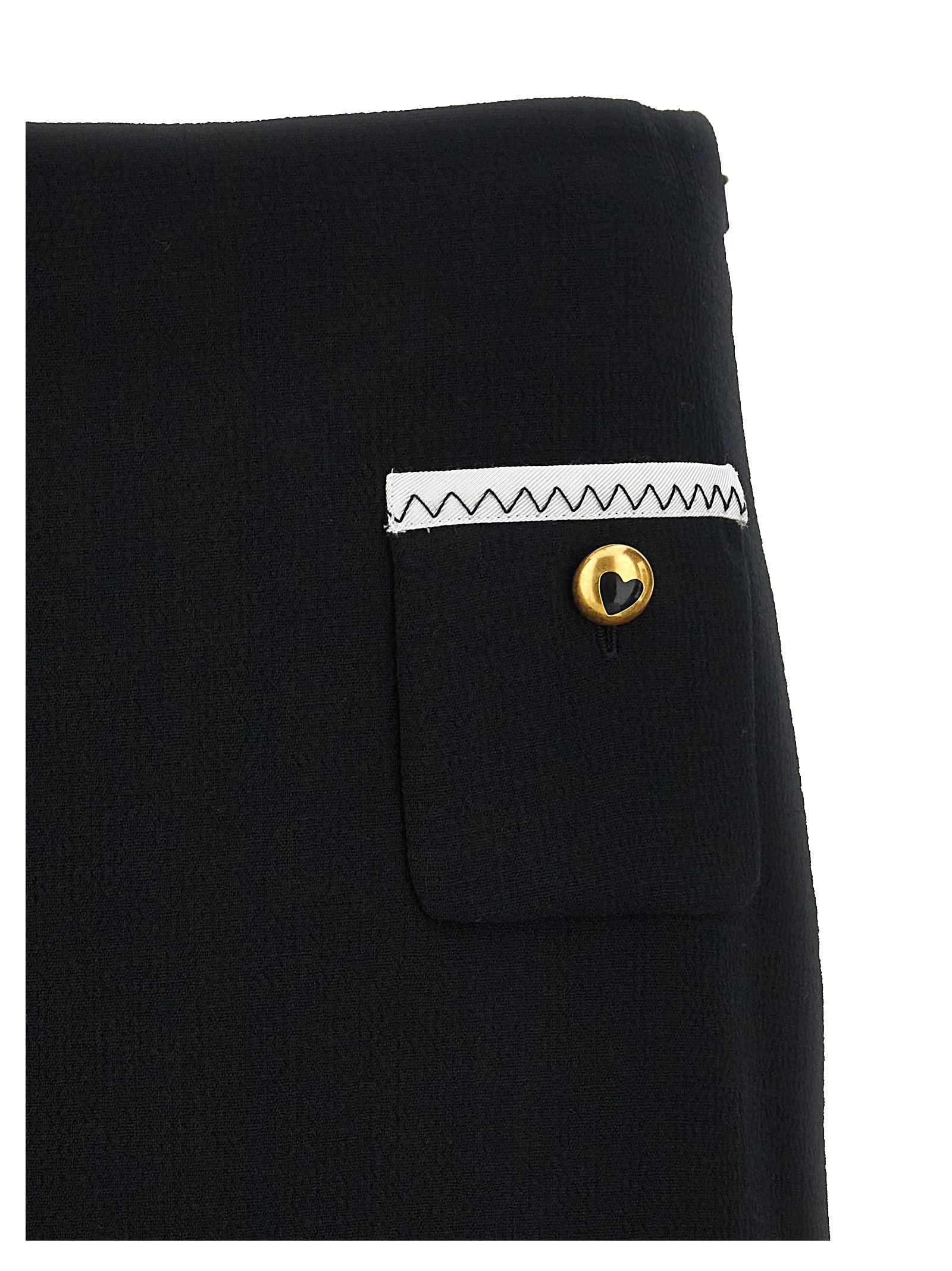 Bicolor Viscose Long Skirt - Image 3