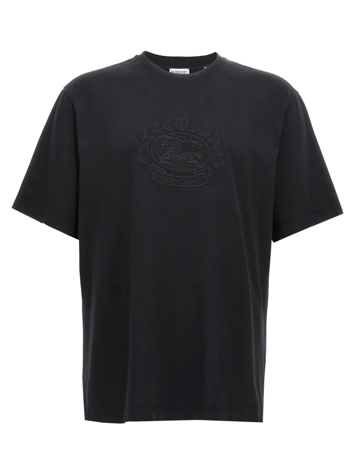Black Cotton T - Shirt