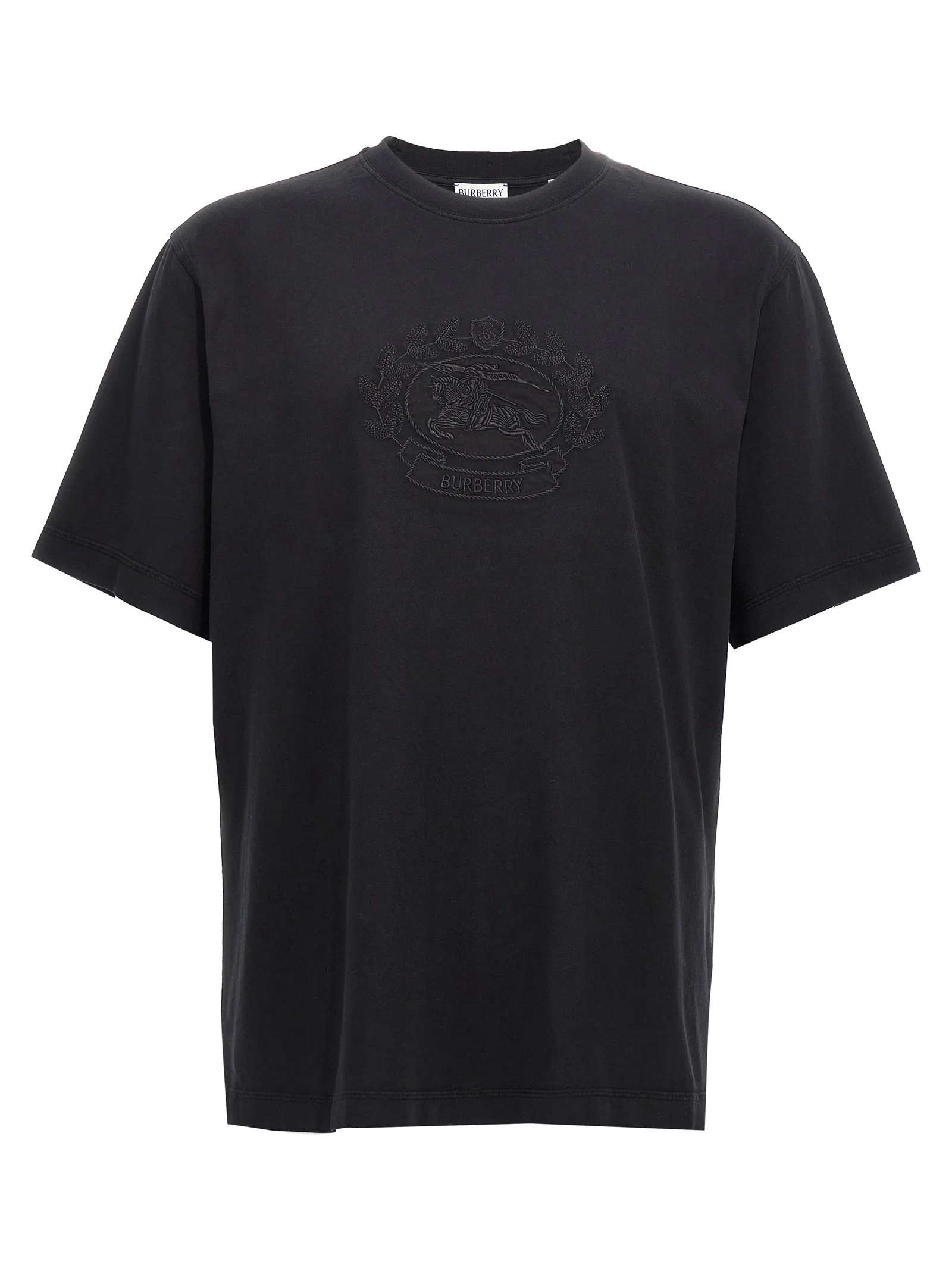 Black Cotton T - Shirt