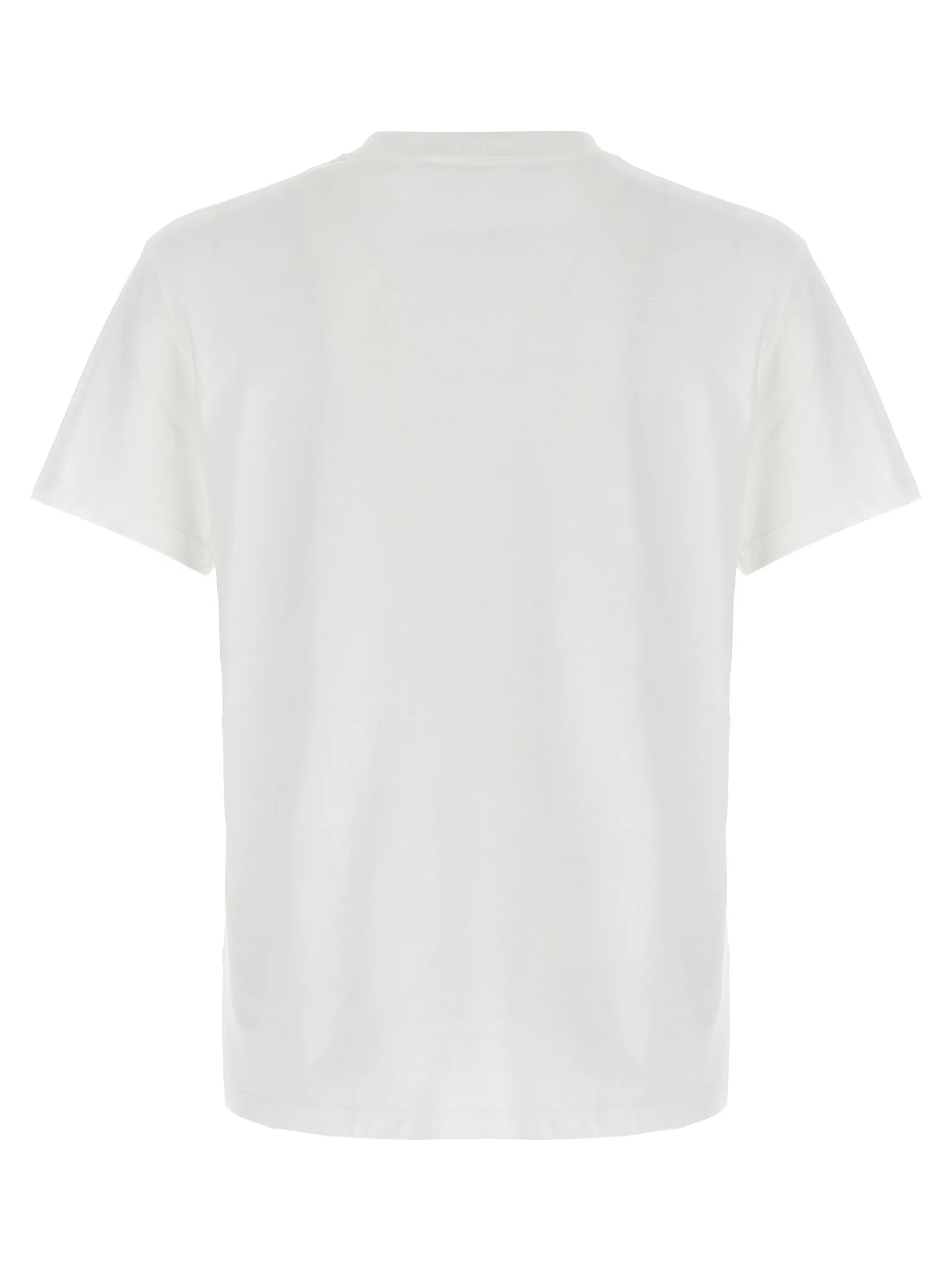 White Cotton T-Shirt - Image 2