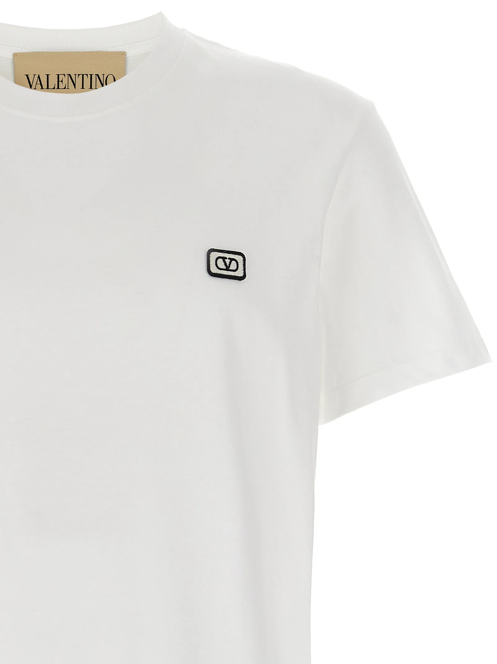 White Cotton T-Shirt - Image 3