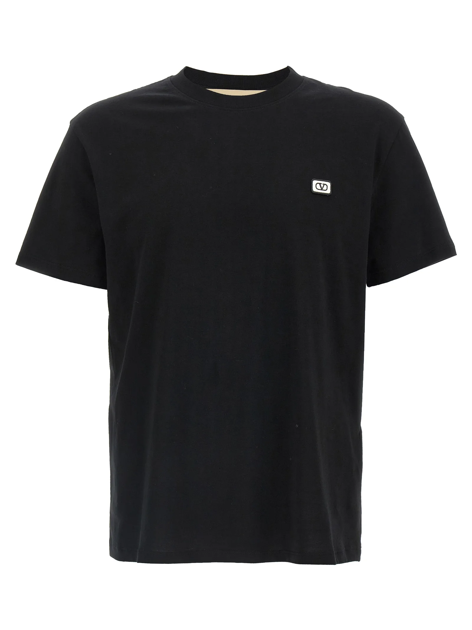 Black Cotton T-Shirt